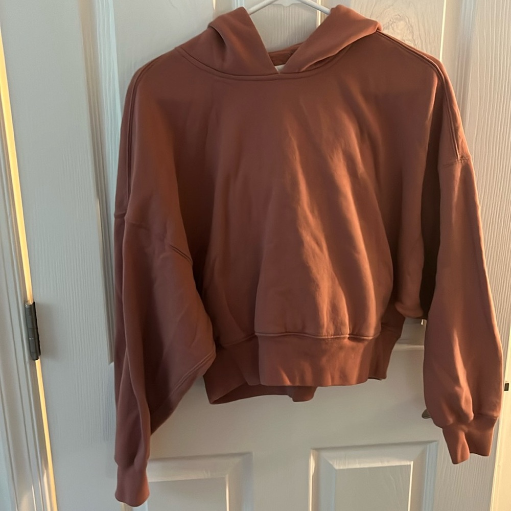 Abercrombie rose pink hoodie